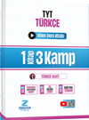 T&uuml;rk&ccedil;e Saati TYT T&uuml;rk&ccedil;e 1 Kitap 3 Kamp Video Ders Kitabı