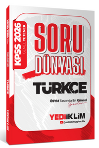 2026 KPSS Genel Yetenek Türkçe Soru Dünyası