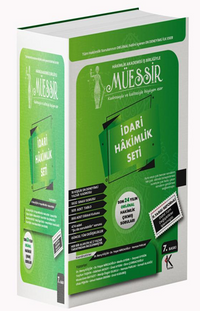 Müessir İdari Hakimlik Çıkmış Soru Bankası