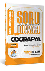 2026 KPSS-AGS Coğrafya Tamamı Video Çözümlü Soru Dünyası