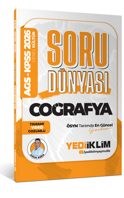 2026 KPSS-AGS Coğrafya Tamamı Video Çözümlü Soru Dünyası