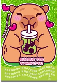 Kapibara - Bubble Tea Boyama Kitabı
