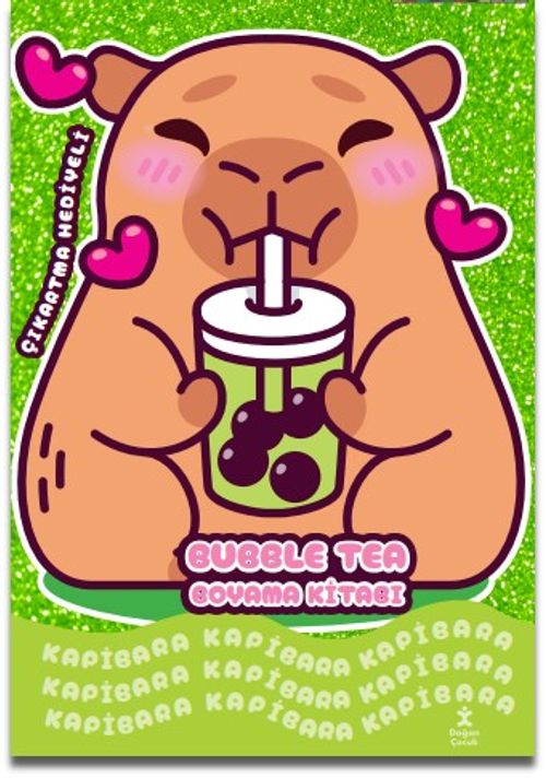 Kapibara - Bubble Tea Boyama Kitabı