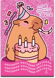 Kapibara - Parti Boyama Kitabı