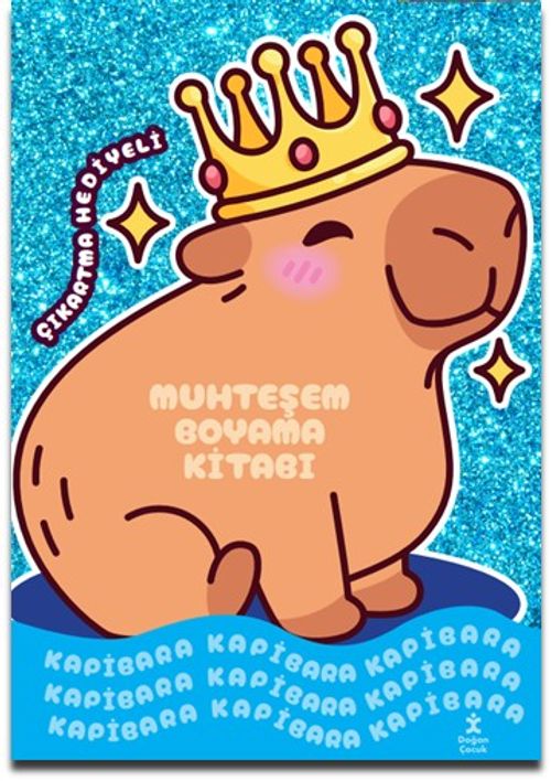 Kapibara - Muhteşem Boyama Kitabı