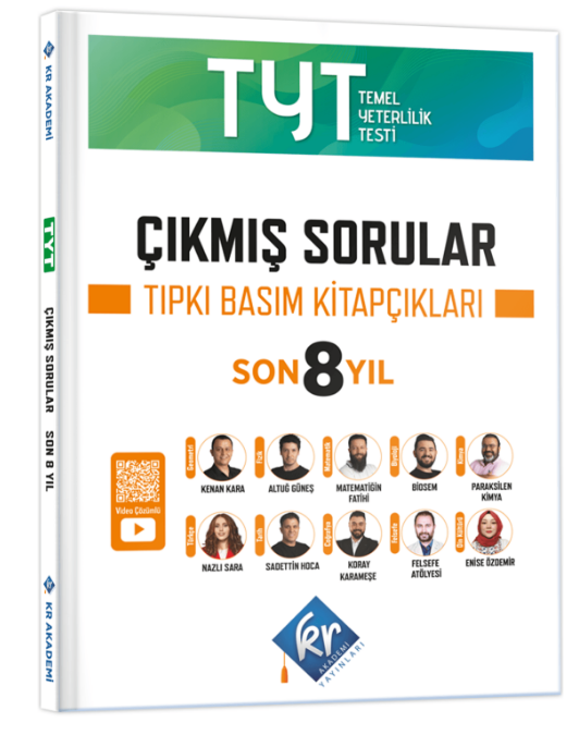 TYT Çıkmış Sorular Son 8 Yıl Tıpkı Basım Kitapçıkları (Komisyon