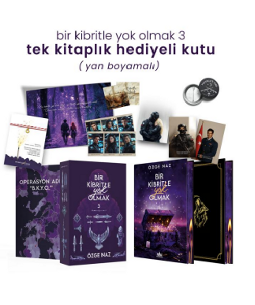 Bir Kibritle Yok Olmak 3 – Hediyeli Yan Boyamalı Kutu