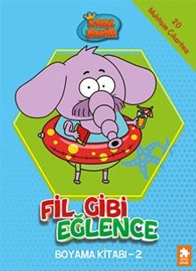 Kral Şakir Fil Gibi Eğlence Boyama Kitabı 2