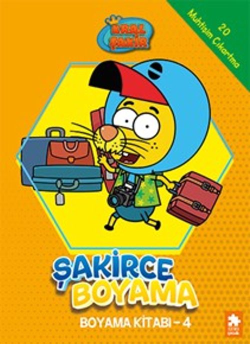 Kral Şakir / Şakirce Boyama Kitabı 4