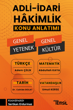 Adli- İdari Hakimlik Genel Yetenek - Genel Kültür Konu Anlatımı