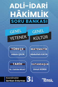 Adli-İdari Hakimlik Genel Yetenek - Genel Kültür Soru Bankası