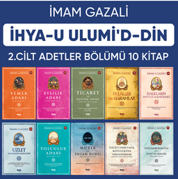 İhyau Ulumiddin 2.Cilt - (Âdetler Bölümü 10 Kitap)