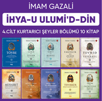İhyau Ulumiddin 4. Cilt ( Kurtarıcı Şeyler Bölümü 10 Kitap)