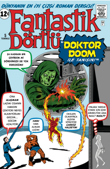 Fantastik Dörtlü Doktor Doom ile Tanışın