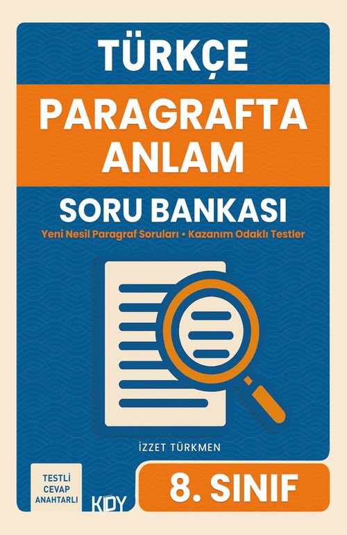 Türkçe Paragrafta Anlam Soru Bankası