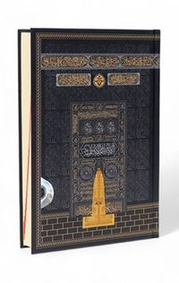 Orta Boy Bilgisayar Hattı Arapça Sıvama Kapak Kuran-ı Kerim - Kabe