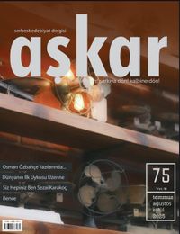 Aşkar Serbest Edebiyat Dergisi Sayı:75 Temmuz-Ağustos-Eylül 2025