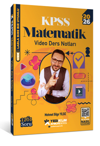 2026 KPSS Atölye Serisi Genel Yetenek Matematik Video Ders Notları