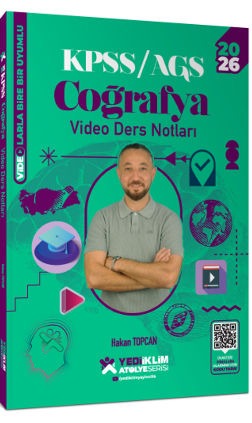2026 KPSS AGS Atölye Serisi Genel Kültür Coğrafya Video Ders Notları