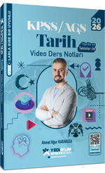 2026 KPSS AGS Atölye Serisi Genel Kültür Tarih Video Ders Notları