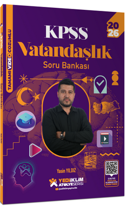 2026 KPSS Atölye Serisi Genel Kültür Vatandaşlık Tamamı Video Çözümlü Soru Bankası