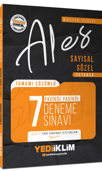 2026 Master Serisi ALES Sayısal Sözel Yetenek Tamamı Çözümlü Fasikül 7 Deneme