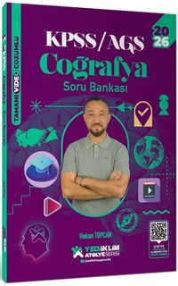 2026 KPSS AGS Atölye Serisi Genel Kültür Coğrafya Tamamı Video Çözümlü Soru Bankası