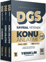 2026 DGS Prestij Serisi Tamamı Renkli Konu Anlatımı Modüler Set (3 Kitap)