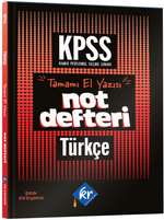 KPSS Türkçe Konu Anlatımlı Not Defteri