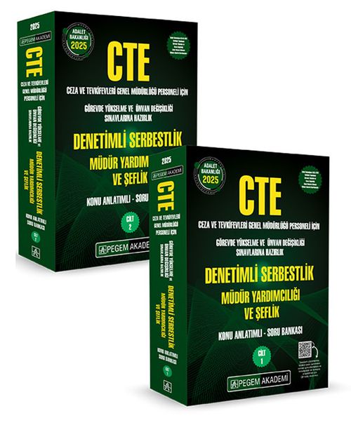 2025 CTE Adalet Bakanlığı Ceza ve Tevkifevleri Genel Müdürlüğü