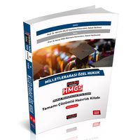 HMGS Milletlerarası Özel Hukuk Tamamı Çözümlü Hazırlık Kitabı 