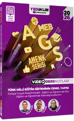 2026 MEB AGS Ahenk Serisi Türk Milli Eğitim Sisteminin Genel Yapısı Video Ders Notları