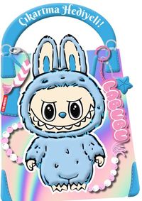 Mavi Labubu - Çıkartma Hediyeli Boyama Kitabı