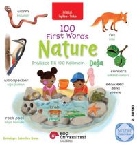 100 First Words Nature İki Dilli Çocuk Kitapları (İngilizce-Türkçe)