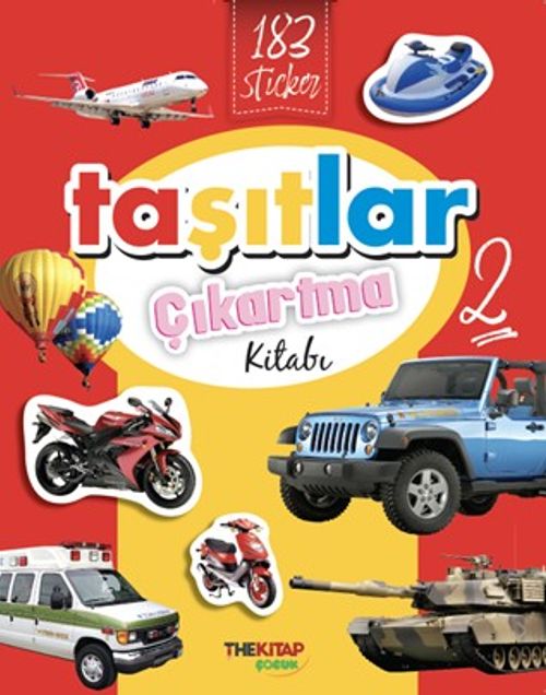 Taşıtlar Çıkartma Kitabı 2