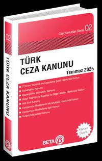 Türk Ceza Kanunu / Cep 02 (Temmuz 2025)