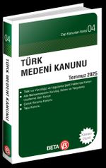 Türk Medeni Kanunu (Temmuz 2025)
