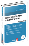 İdari Yargılama Usul&uuml; Kanunu Cep (Temmuz 2025)