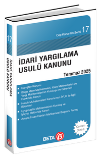 İdari Yargılama Usulü Kanunu Cep (Temmuz 2025)