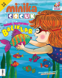 Minika Çocuk Aylık Çocuk Dergisi Sayı:104 Ağustos 2025