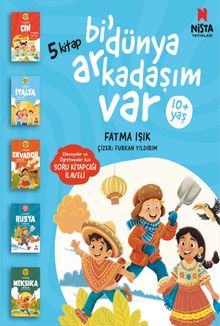 Bi' Dünya Arkadaşım Var (5 Kitap+Soru Kitapçığı)  