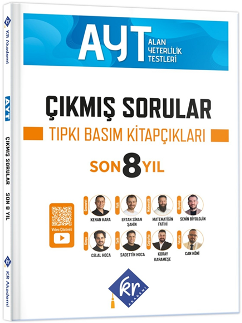 AYT Çıkmış Sorular Son 8 Yıl Tıpkı Basım Kitapçıkları