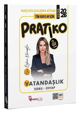 2026 KPSS Vatandaşlık Pratiko Soru Cevap Çalışma Kitabı 