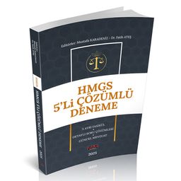 HMGS 5'li Çözümlü Deneme Sınavı 