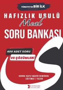 Hafızlık Usulü Meal Soru Bankası