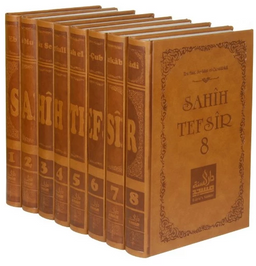 Sahih Tefsir (8 Cilt Takım) - Kur'an-ı Kerim Tefsiri (Termo Cilt)