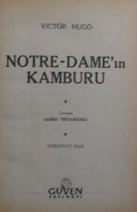 Notre Dame'in Kamburu / 8-G-39