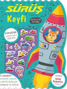Sürüş Keyfi Çıkartmalı Aktivite Kitabı 