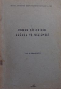 Roman Dillerinin Doğuşu ve Gelişmesi / 8-G-43