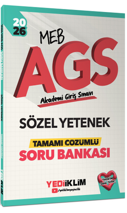2026 MEB AGS Sözel Yetenek Tamamı Çözümlü Soru Bankası